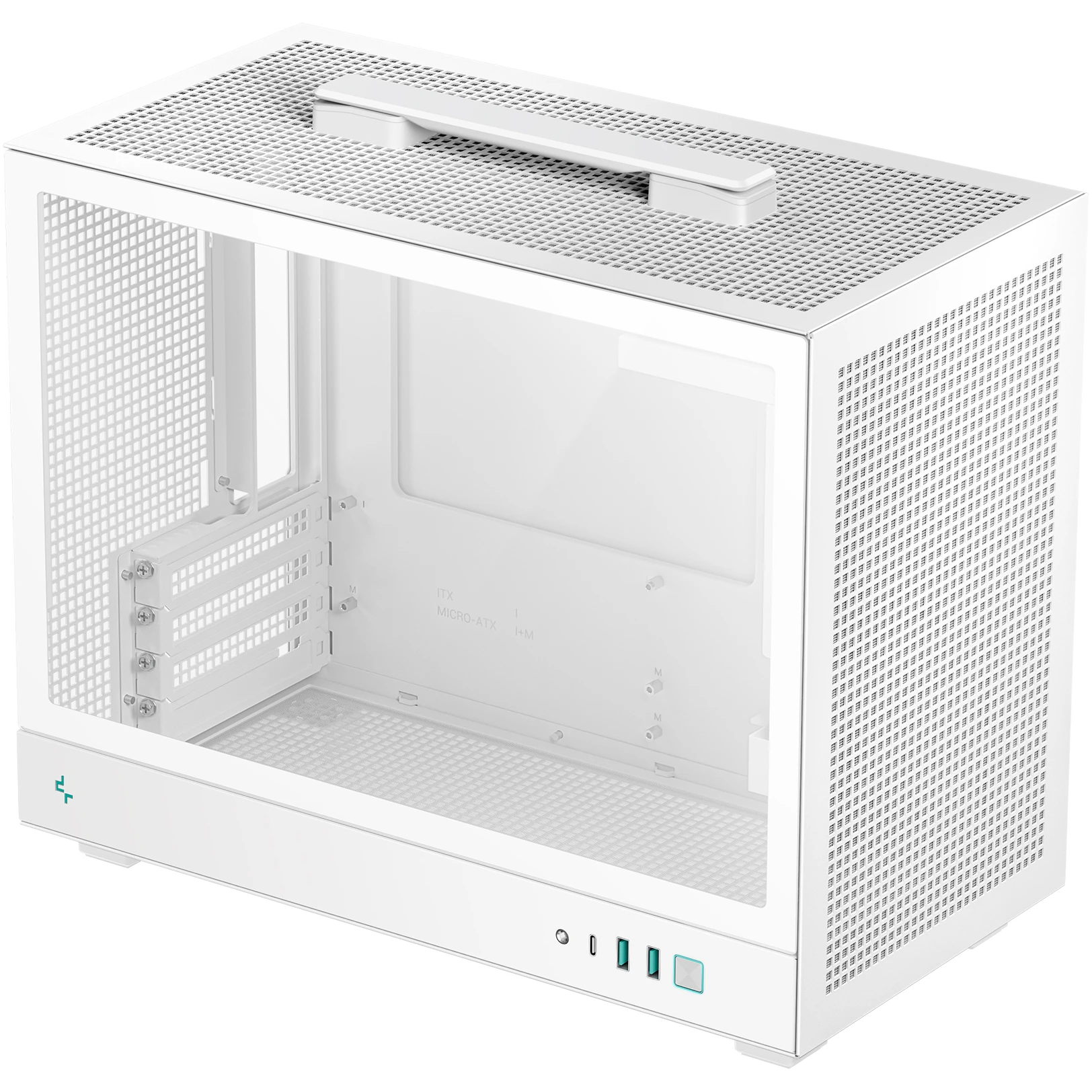 Корпус DeepCool CH160 Plus White (R-CH160-WHNGM0-G) без БЖ Корпуси image 1