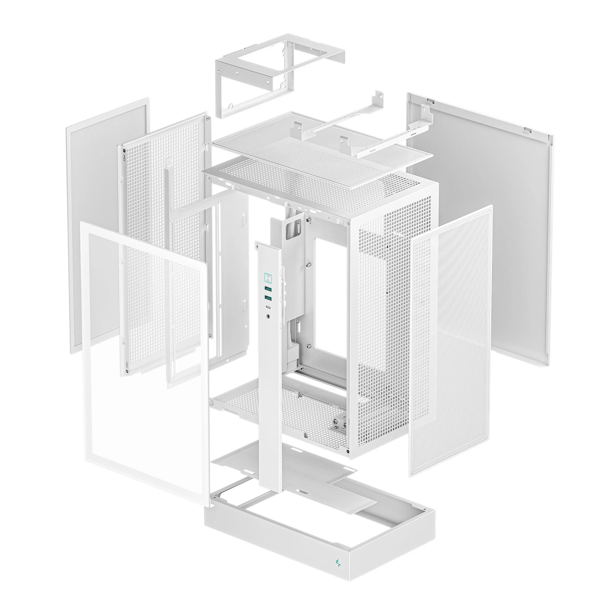 Корпус DeepCool CH170 Plus White (R-CH170-WHNGM0-G) без БЖ Корпуси image 3