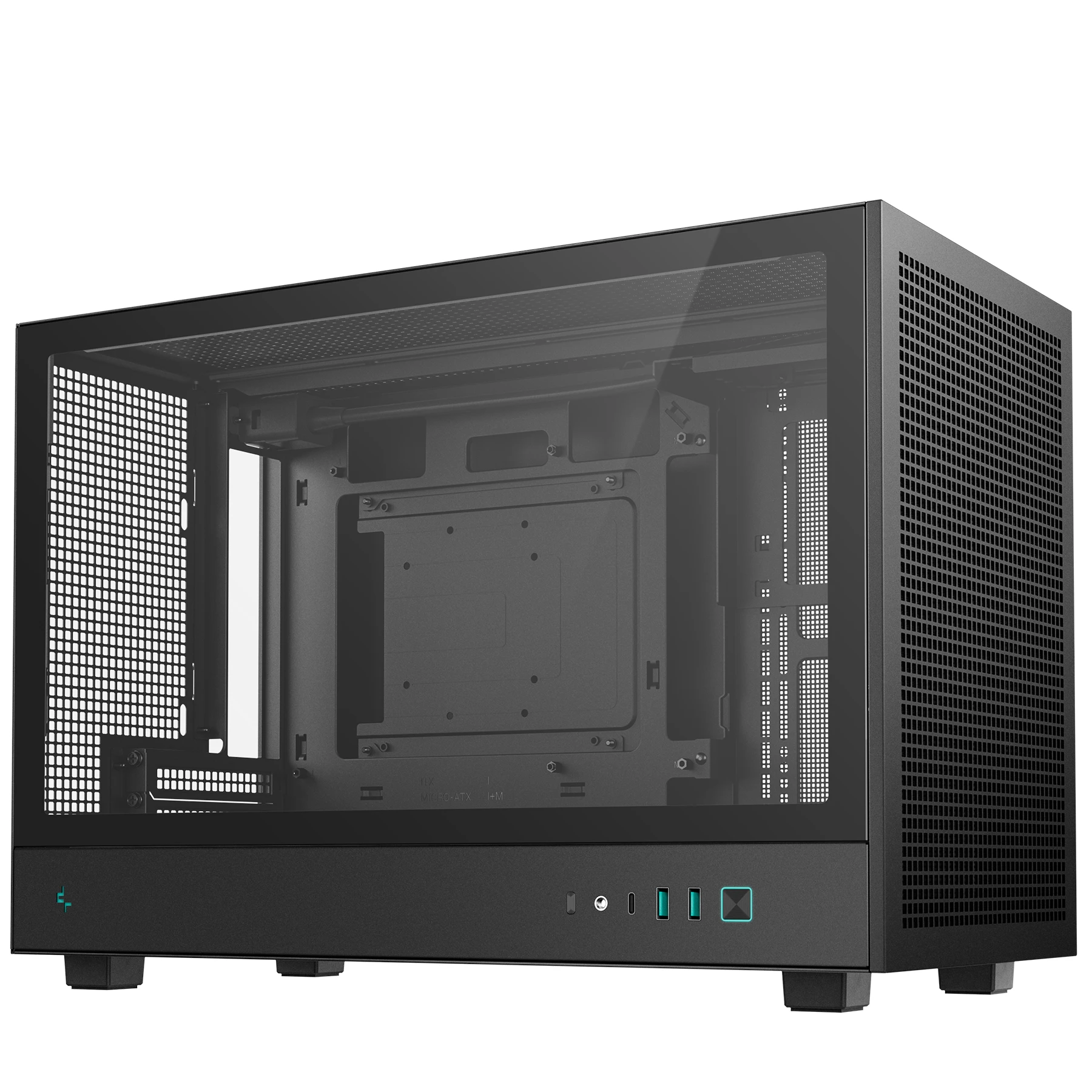 Корпус DeepCool CH260 Black (R-CH260-BKNGM0-G-1) без БЖ Корпуси image 4