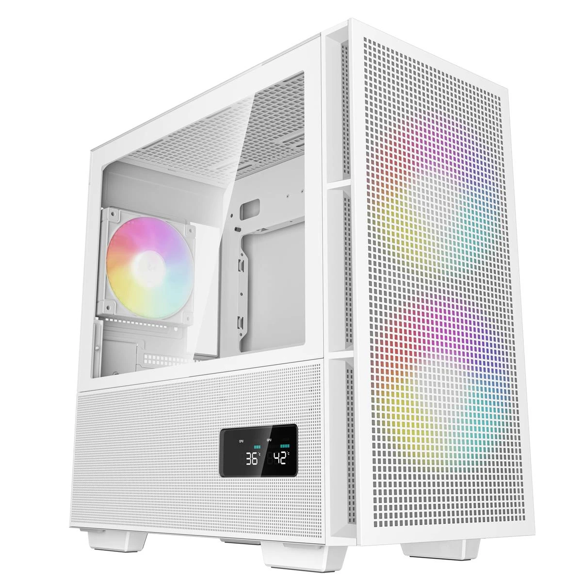 Корпус DeepCool CH360 Digital White (R-CH360-WHAPE3D-G-1) без БЖ Корпуси image 1