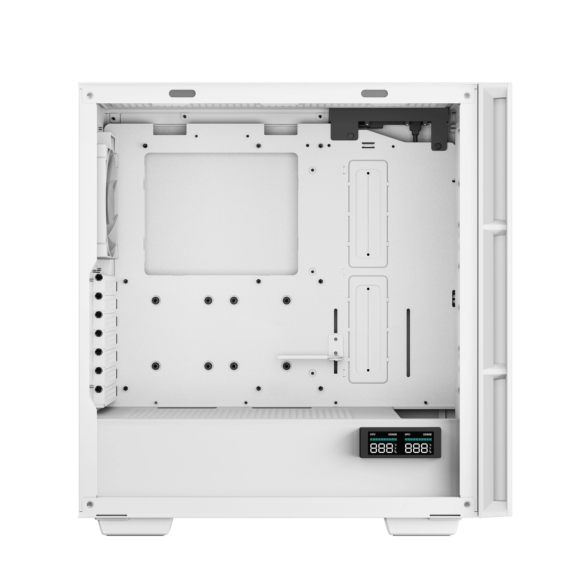 Корпус DeepCool CH560 Digital White (R-CH560-WHAPE4D-G-1) без БЖ Корпуси image 2