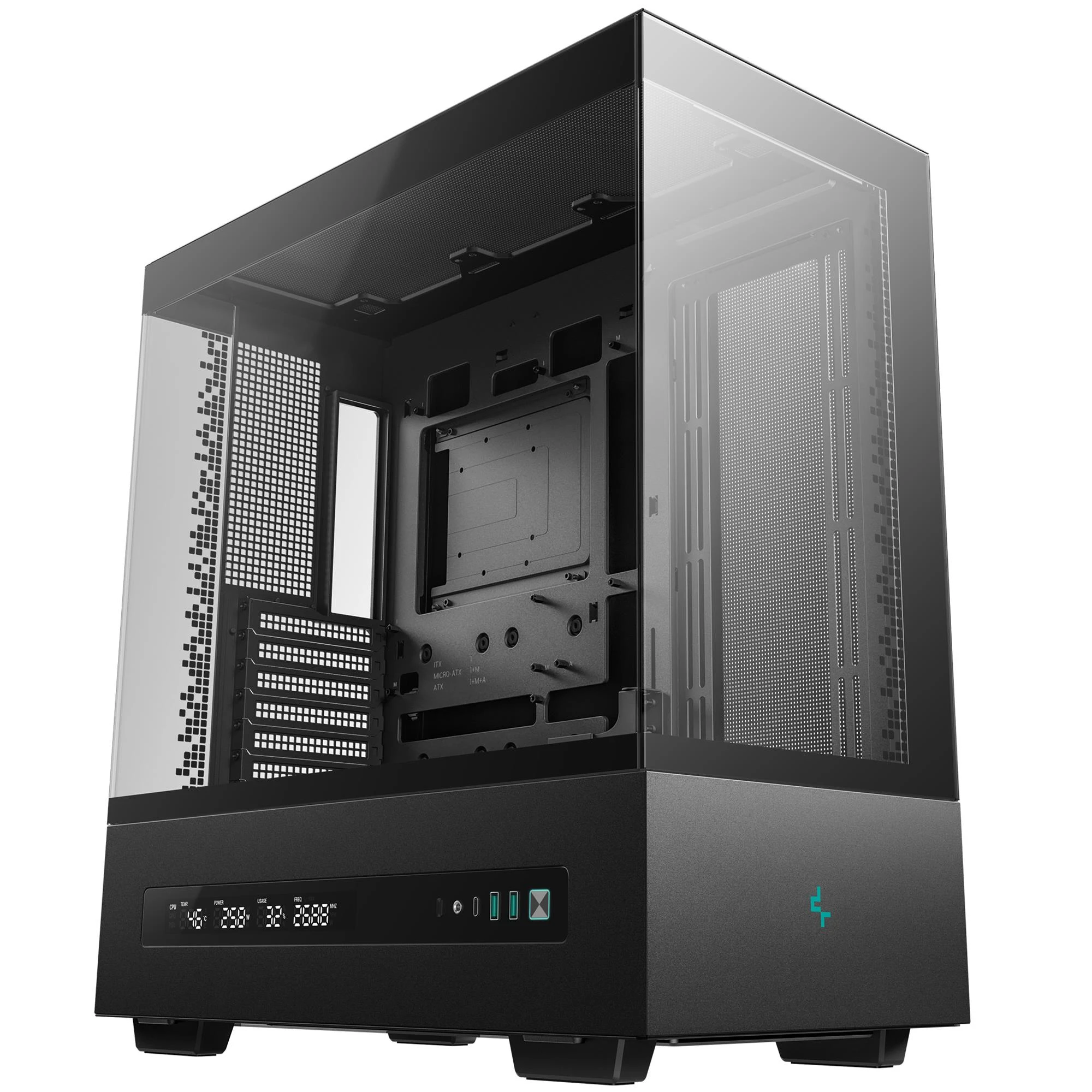 Корпус DeepCool CH690 Digital Black (R-CH690-BKNNA0D-G-1) без БЖ Корпуси image 1