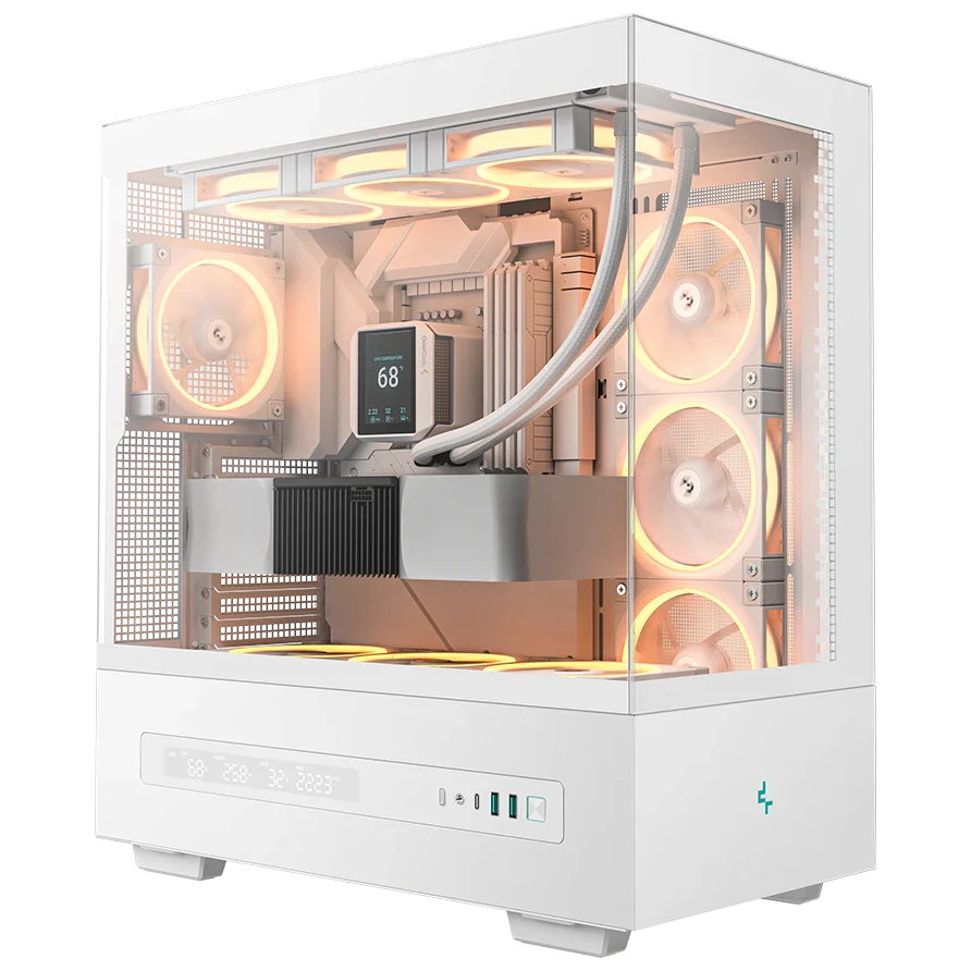 Корпус DeepCool CH690 Digital White (R-CH690-WHNNA0D-G-1) без БЖ Корпуси image 2