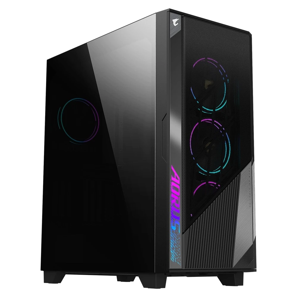 Корпус Gigabyte Aorus C500 Glass Black без БЖ (GB-AC500G ST) Корпуси image 1