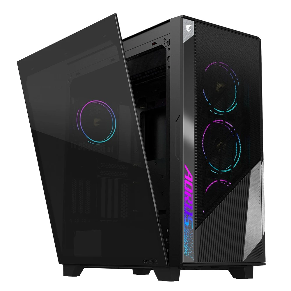 Корпус Gigabyte Aorus C500 Glass Black без БЖ (GB-AC500G ST) Корпуси image 3