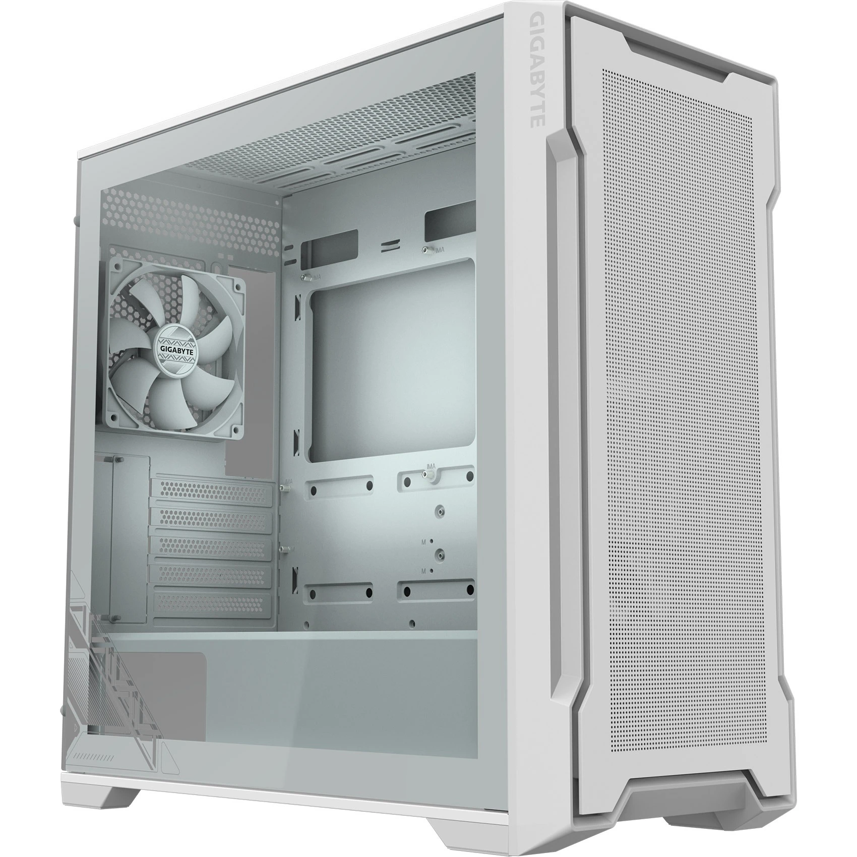 Корпус Gigabyte C102 Glass Ice White без БЖ (GB-C102GI) Корпуси image 1