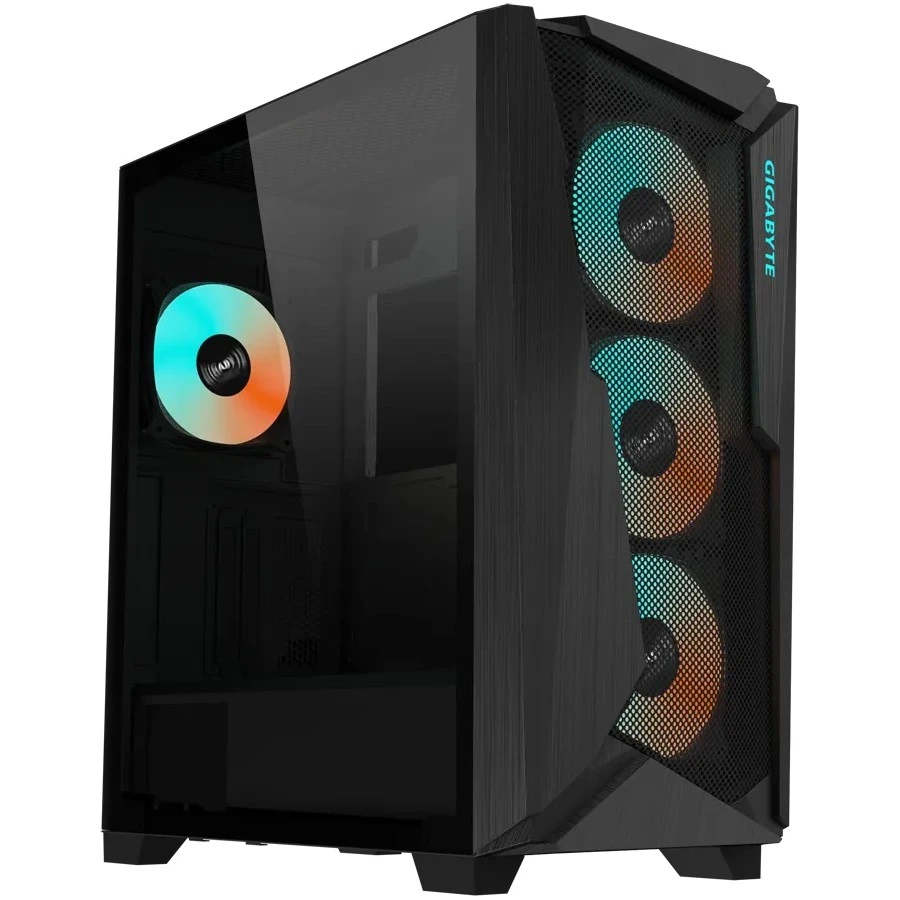 Корпус Gigabyte C301 Glass V2 Black без БЖ (C301G V2) Корпуси image 1
