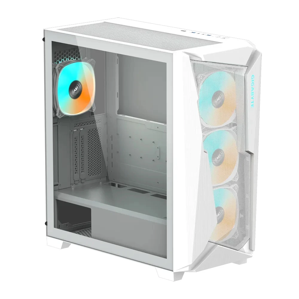 Корпус Gigabyte C301 Glass V2 White без БЖ (C301GW V2) Корпуси image 4