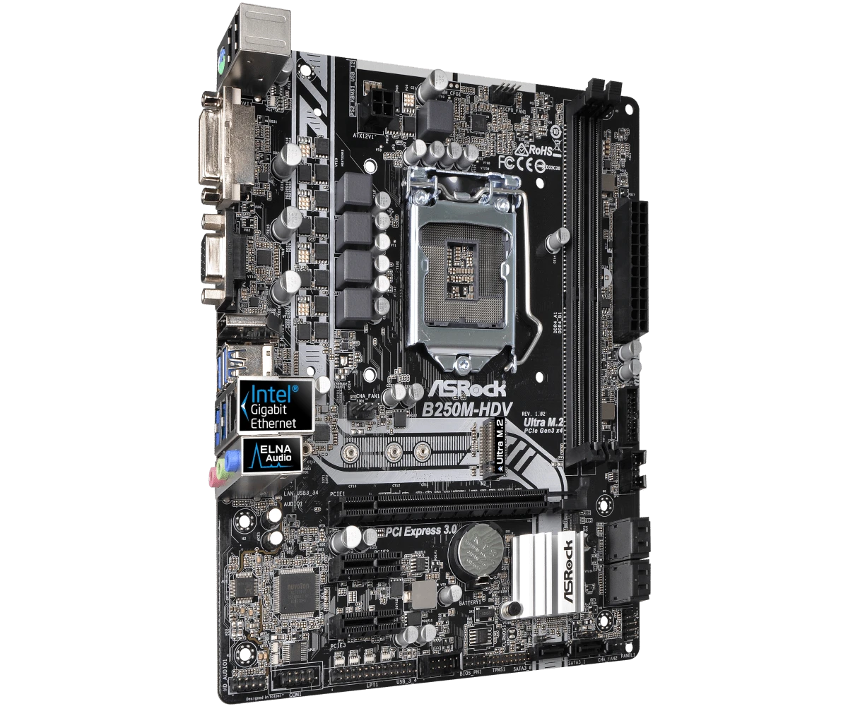 ASRock B250M-HDV Материнські плати image 4