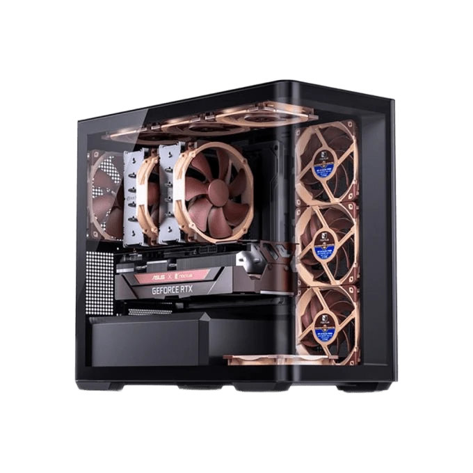 Корпус JONSBO D300 Black Корпуси image 2
