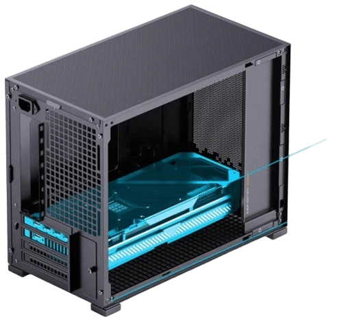 Корпус JONSBO D32 STD Black Корпуси image 3