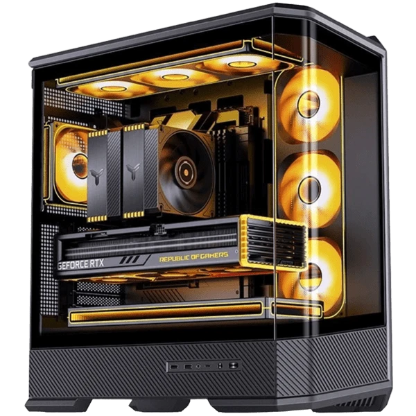 Корпус JONSBO D400 Black Корпуси image 1
