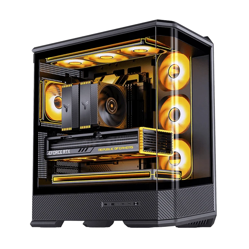 Корпус JONSBO D400 Black Корпуси image 2