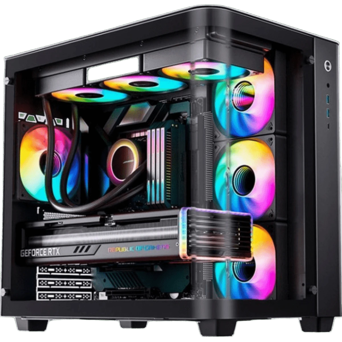 Корпус JONSBO TK-3 Black Корпуси image 1
