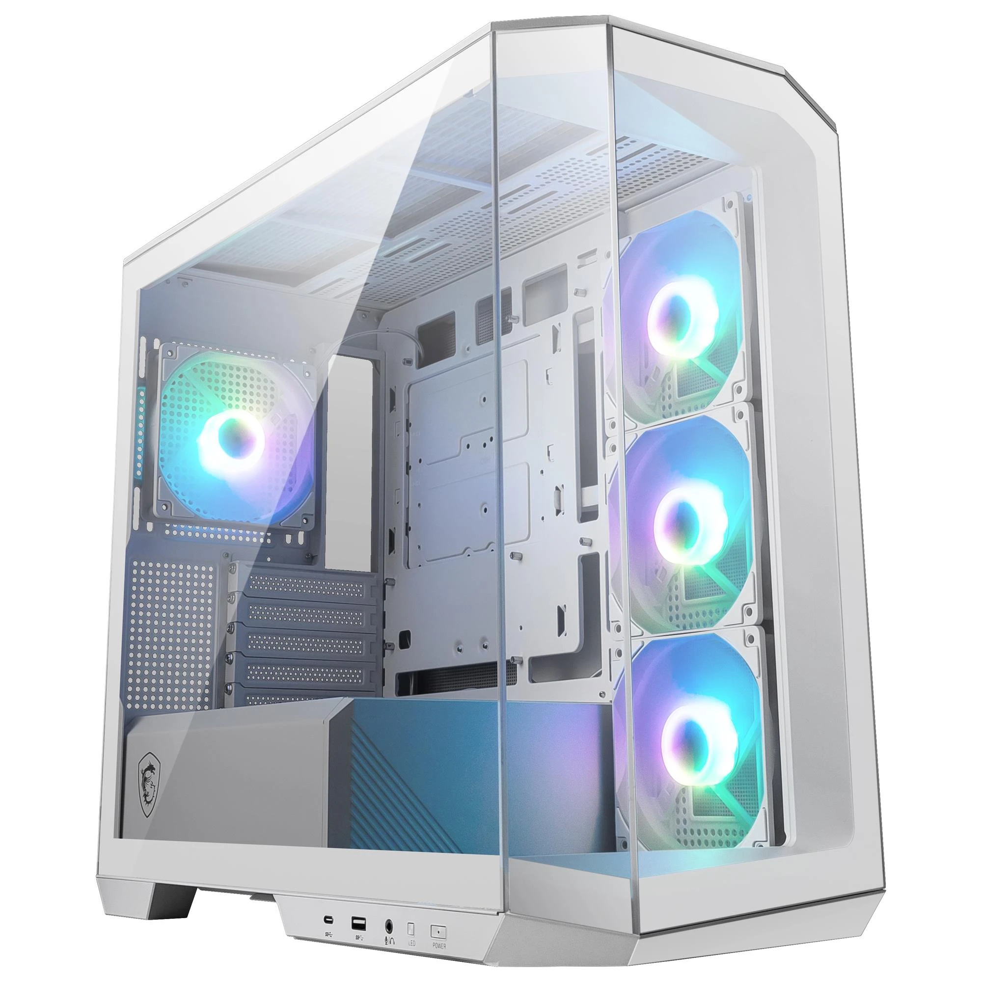 Корпус MSI MAG Pano M100R PZ White без БП Корпуси image 1