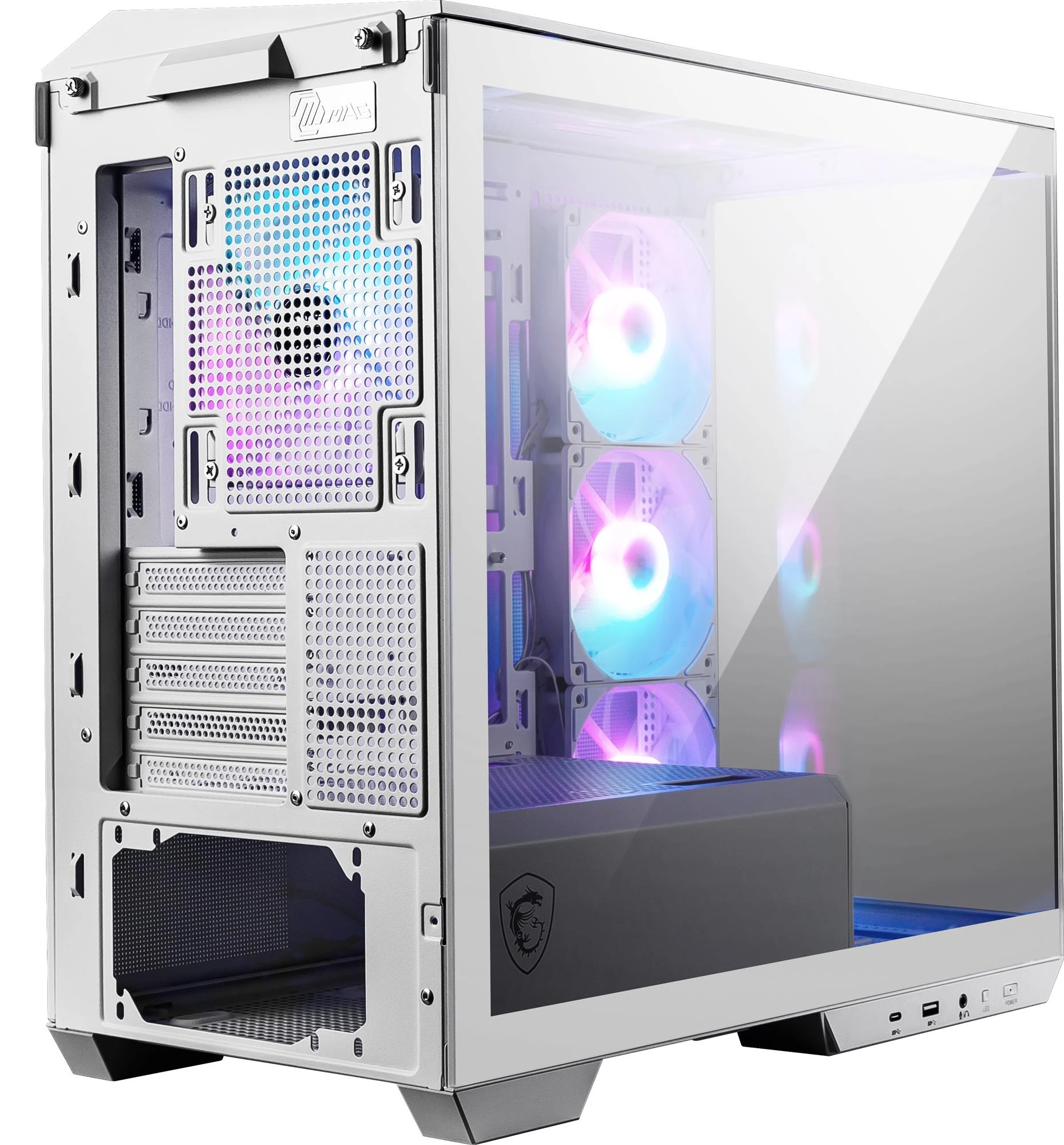 Корпус MSI MAG Pano M100R PZ White без БП Корпуси image 2