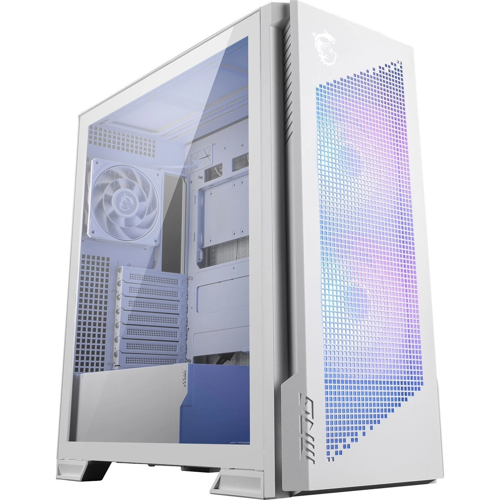 Корпус MSI MPG Velox 300R AirFlow PZ White Корпуси image 2