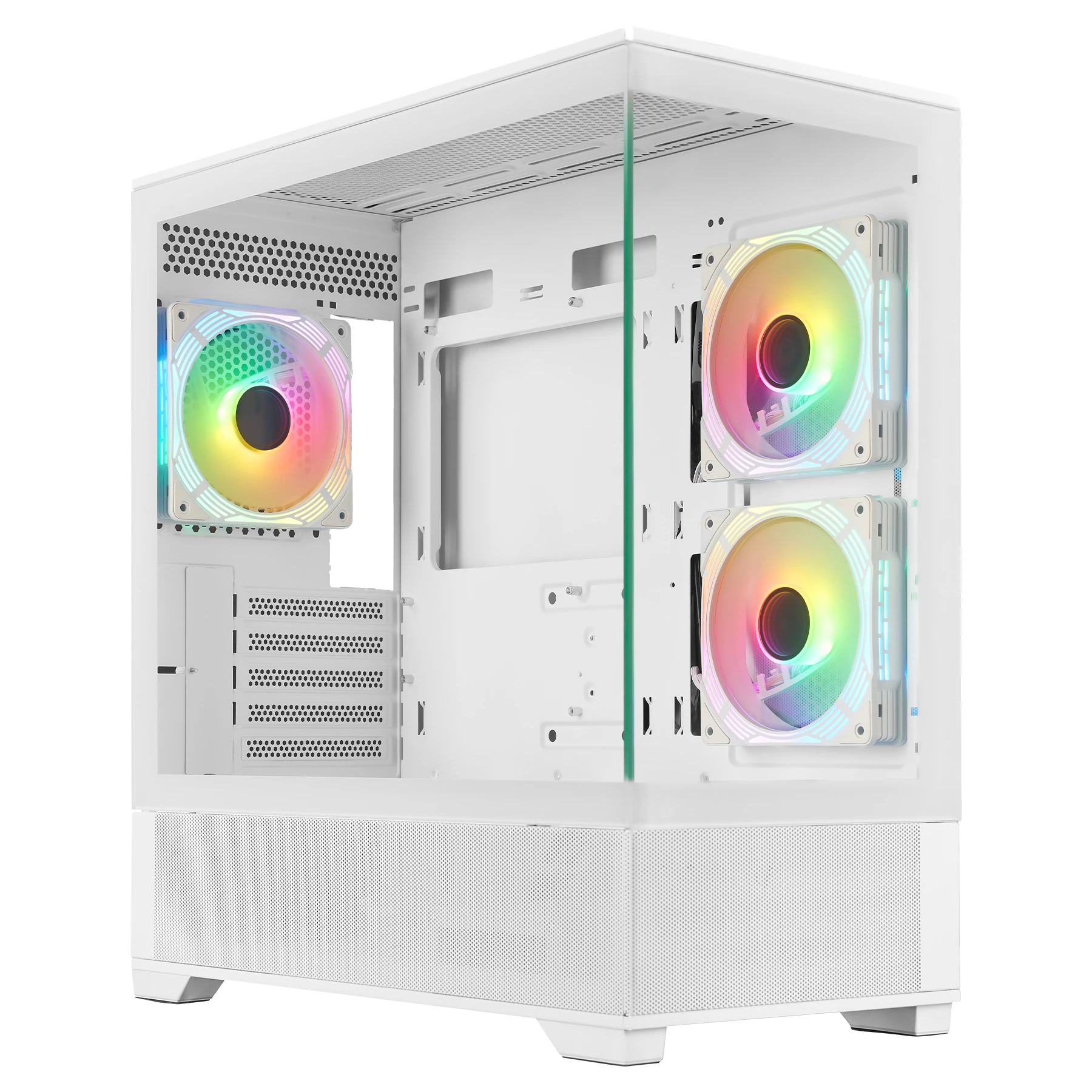 Корпус Prologix Axon GM-03AW Glass White Корпуси image 1