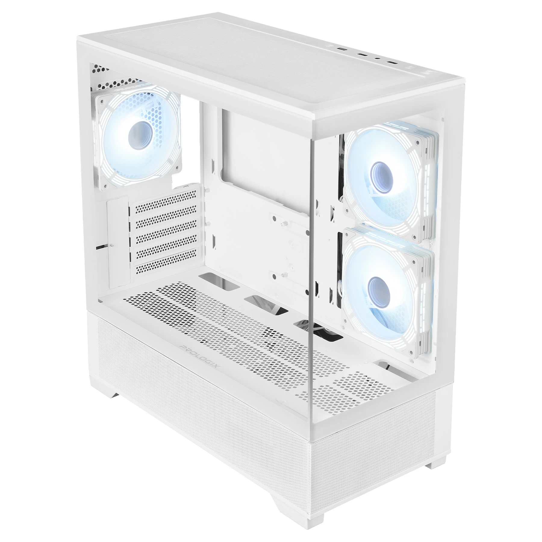 Корпус Prologix Axon GM-03AW Glass White Корпуси image 4
