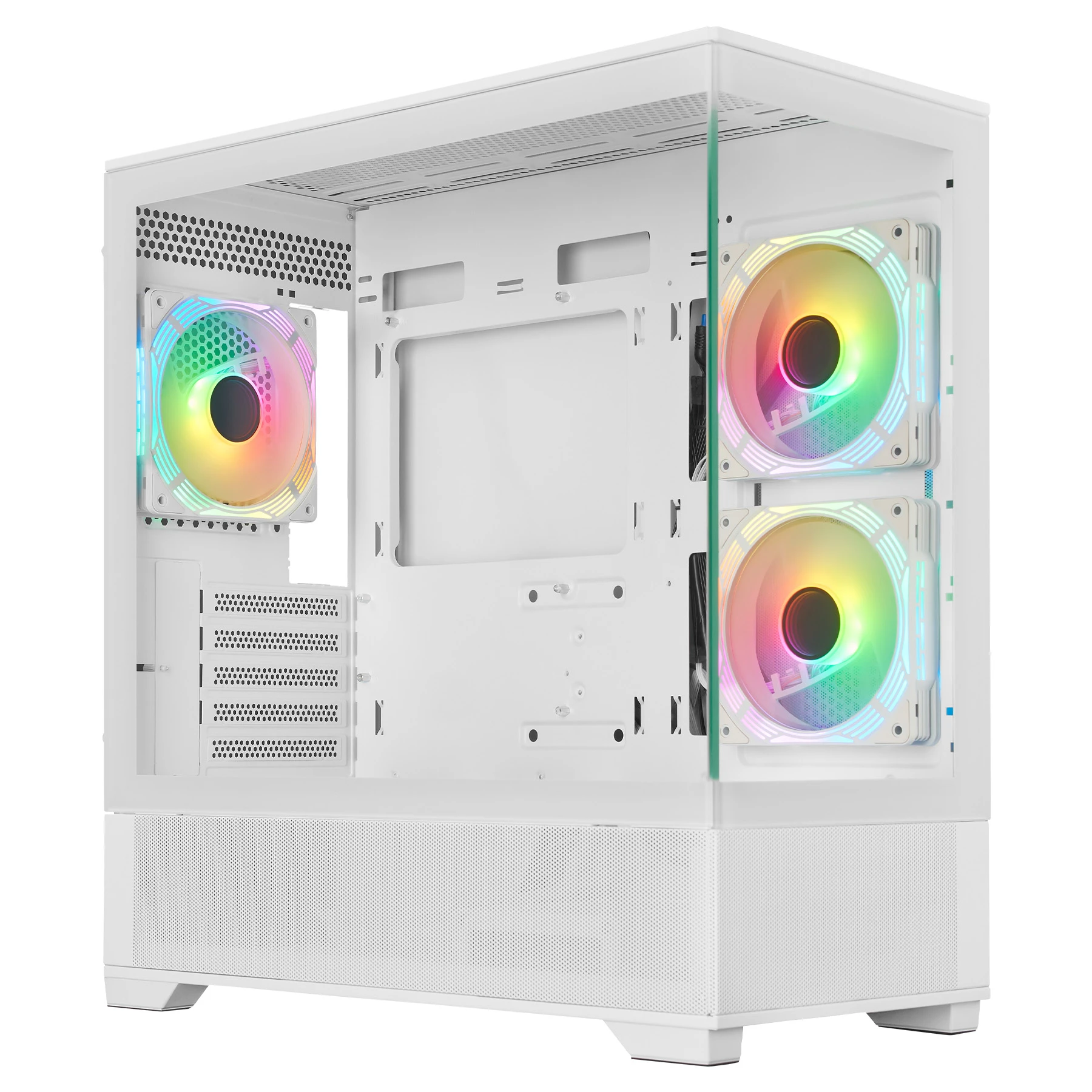 Корпус Prologix Axon GM-03AW Glass White Корпуси image 3