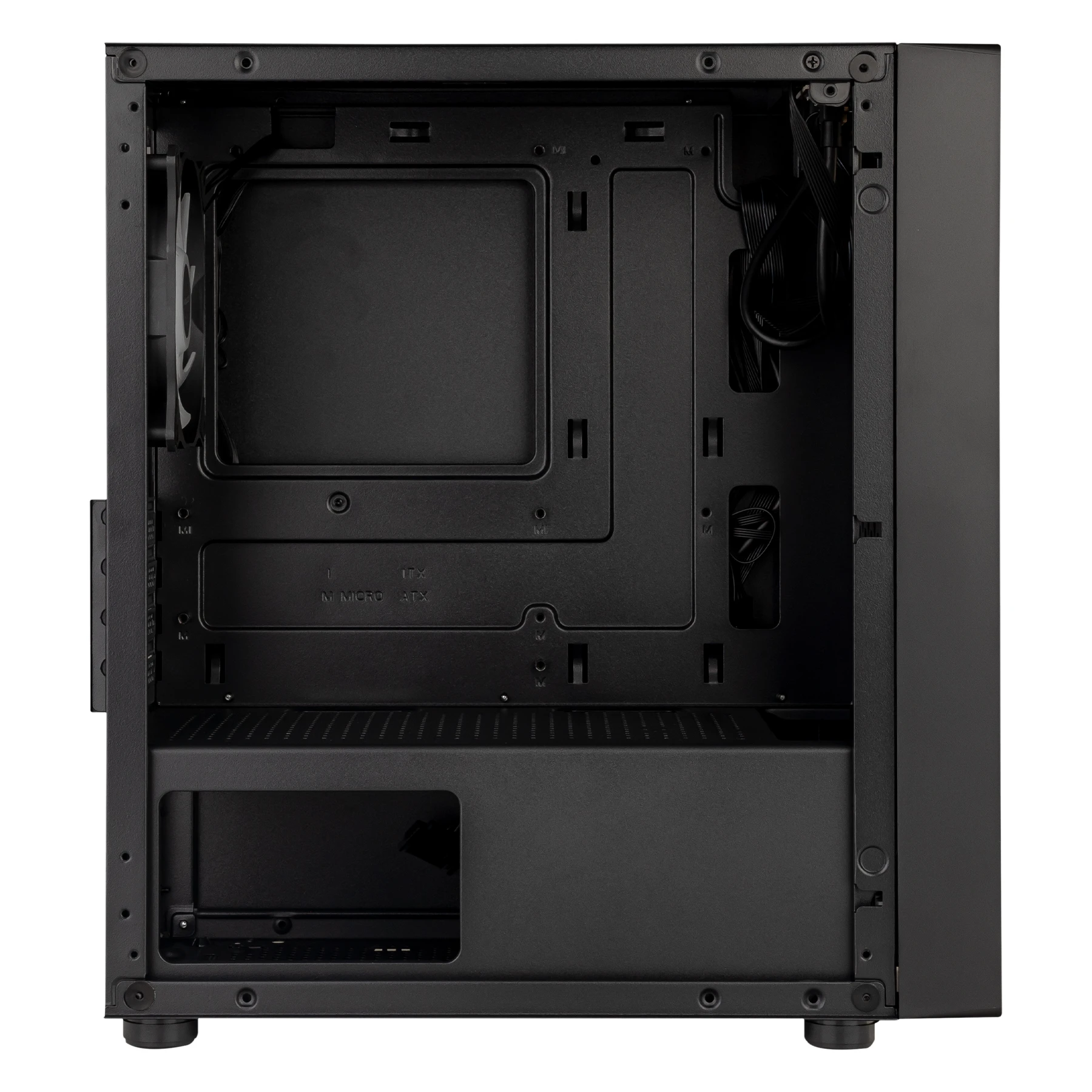 Корпус Prologix E102 Tempered Glass&Mesh Black Корпуси image 4