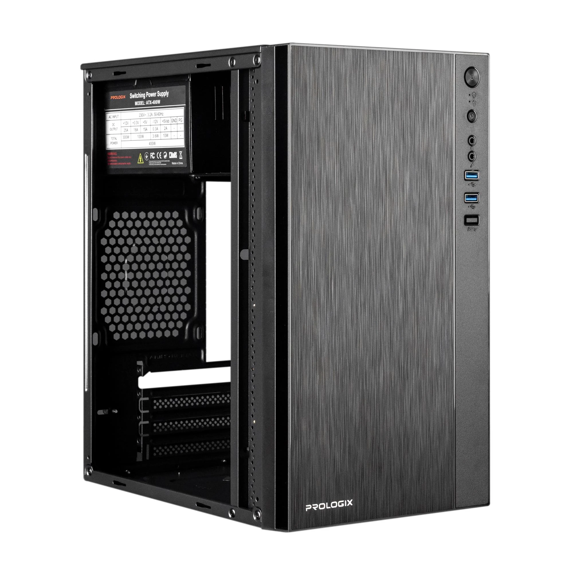 Корпус Prologix E124 400W Black Корпуси image 1