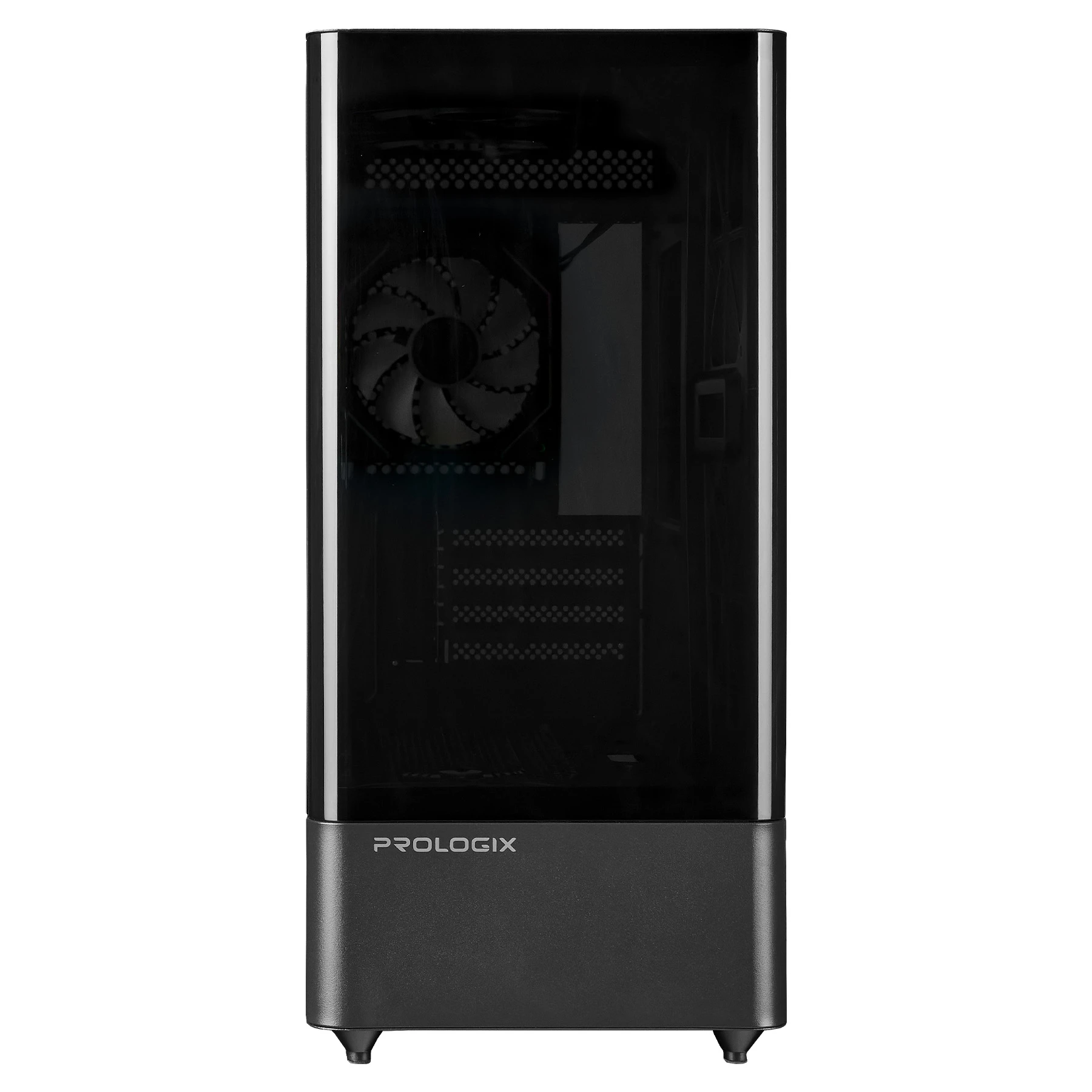 Корпус Prologix Lumi GM-01AB Glass Black Корпуси image 3
