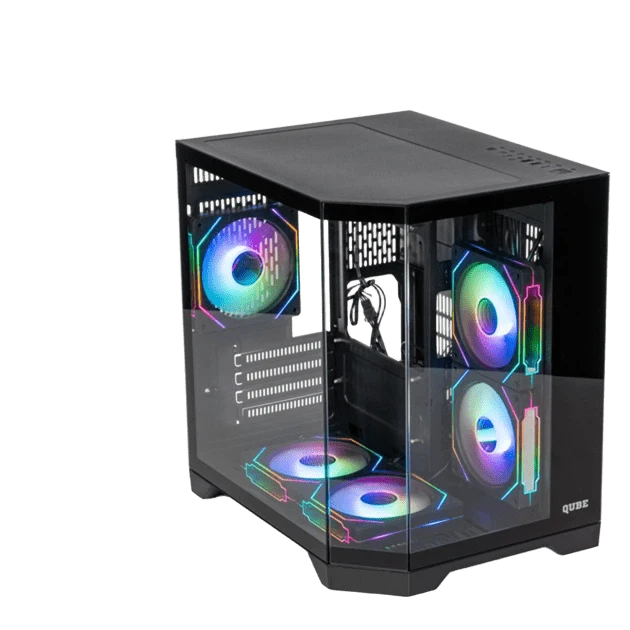 Корпус QUBE CRYSTAL ARGB Black (CRYSTAL_GBNU3) image №12