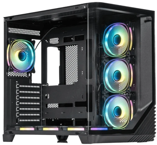 Корпус QUBE MIRAGE 7ARGB Black (MIRAGE_GBNU3) Корпуси image 1