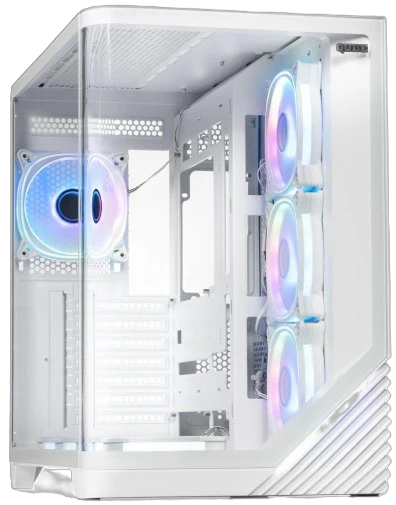 Корпус QUBE MIRAGE 7ARGB White (MIRAGE_GWNU3) Корпуси image 1
