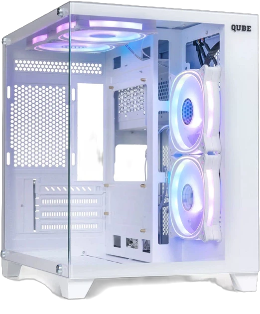 Корпус QUBE REEF ARGB White (REEF_GMNU3) Корпуси image 1
