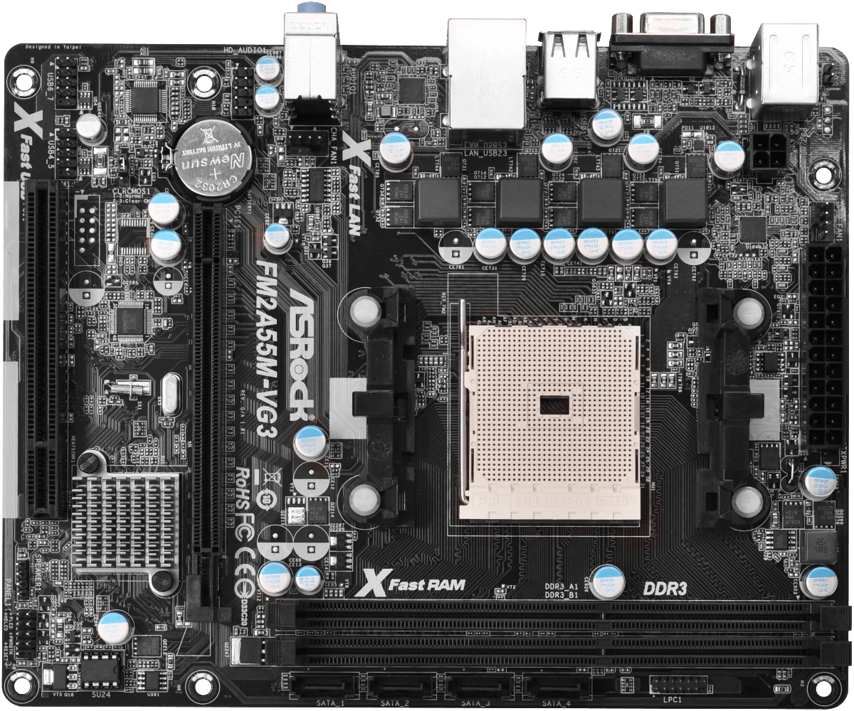 ASROCK FM2A55M-VG3 (FM2A55M-VG3) Материнські плати image 5