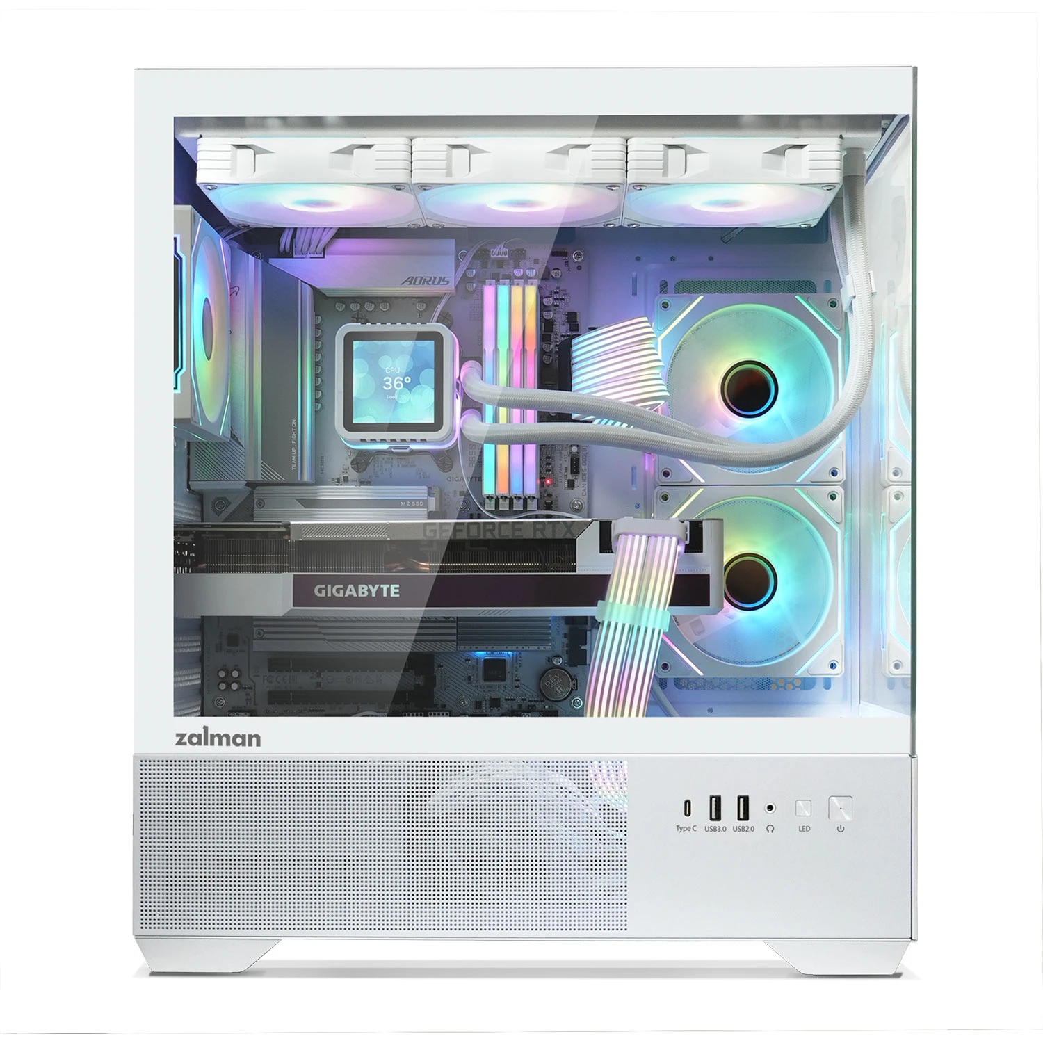 Корпус Zalman Chronix V2 White Корпуси image 4