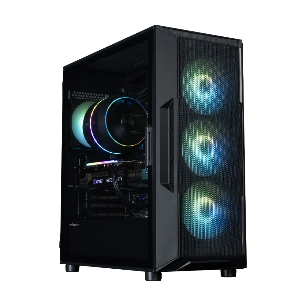 Корпус Zalman i3 Neo ARGB V2 Black (I3NEOARGBV2BLACK) Корпуси image 4