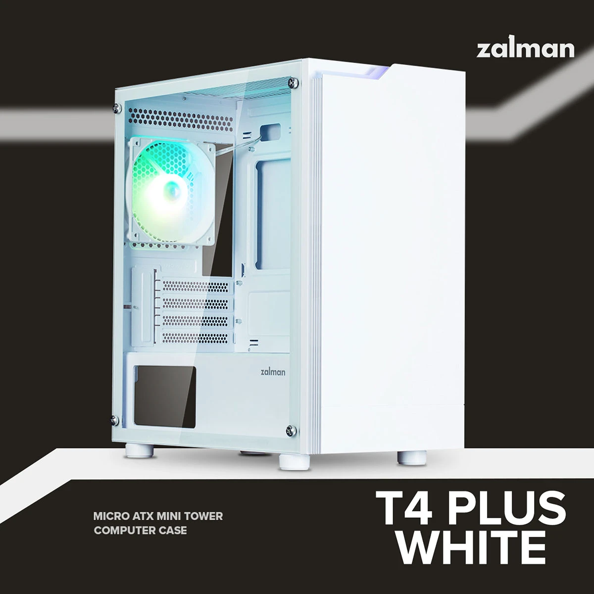 Корпус Zalman T4 Plus White без БЖ Корпуси image 1