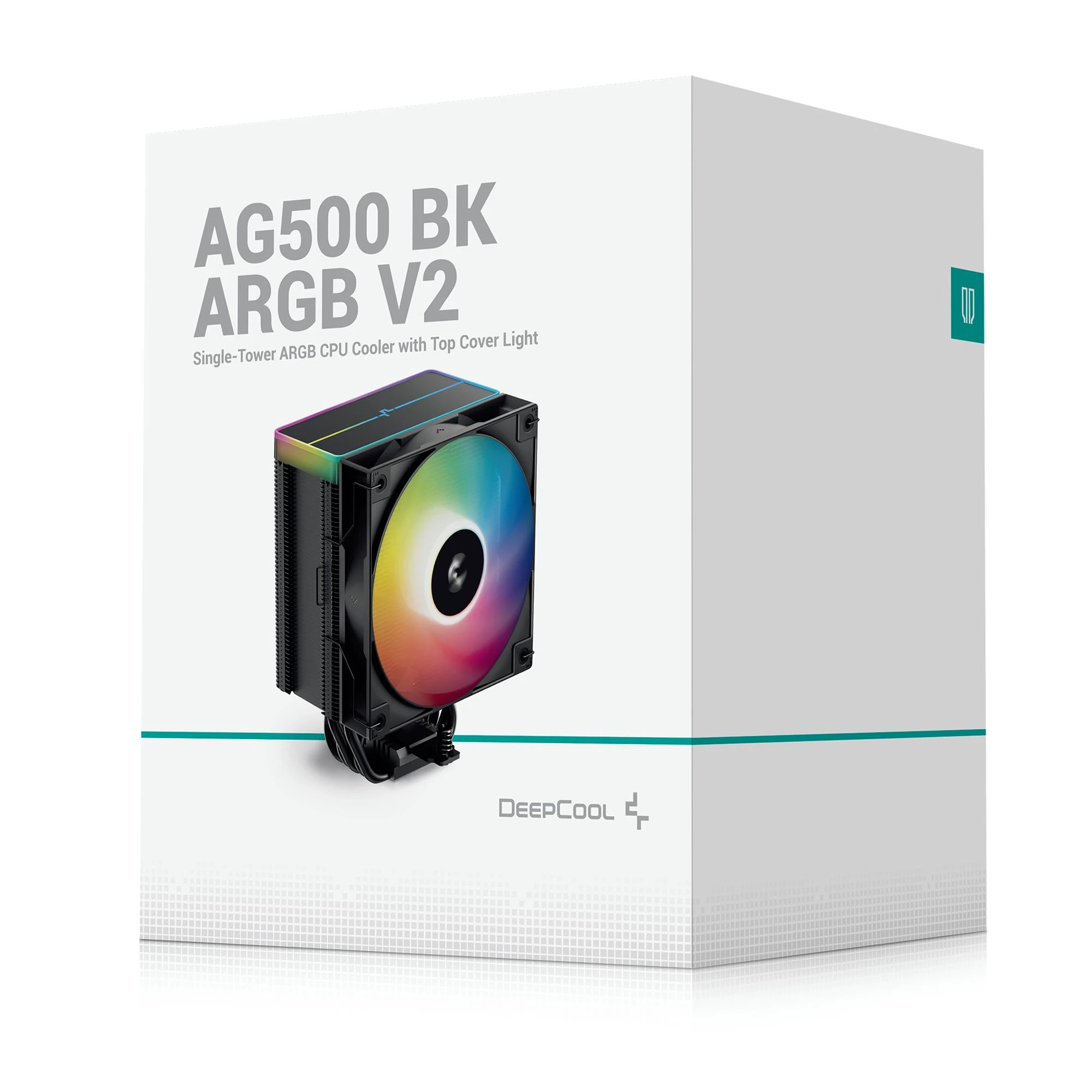 Повітряне охолодження DeepCool AG500 BK ARGB V2 (R-AG500-BKAMMN-GJD) Охолодження image 1