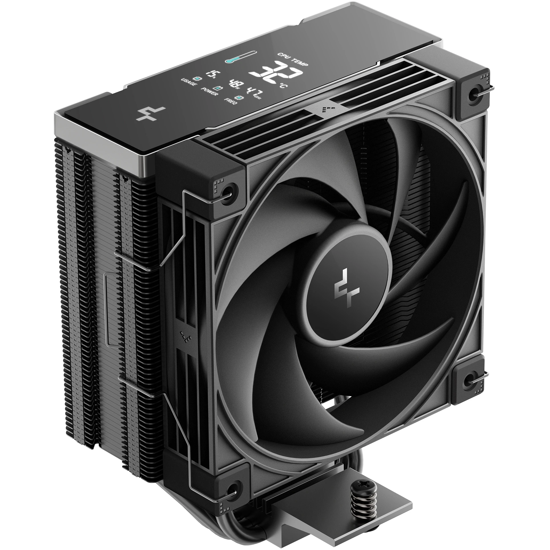 Повітряне охолодження DeepCool AK400 G2 Digital NYX Black (R-AK400G2-BKNNMN-GJD-1) Охолодження image 1