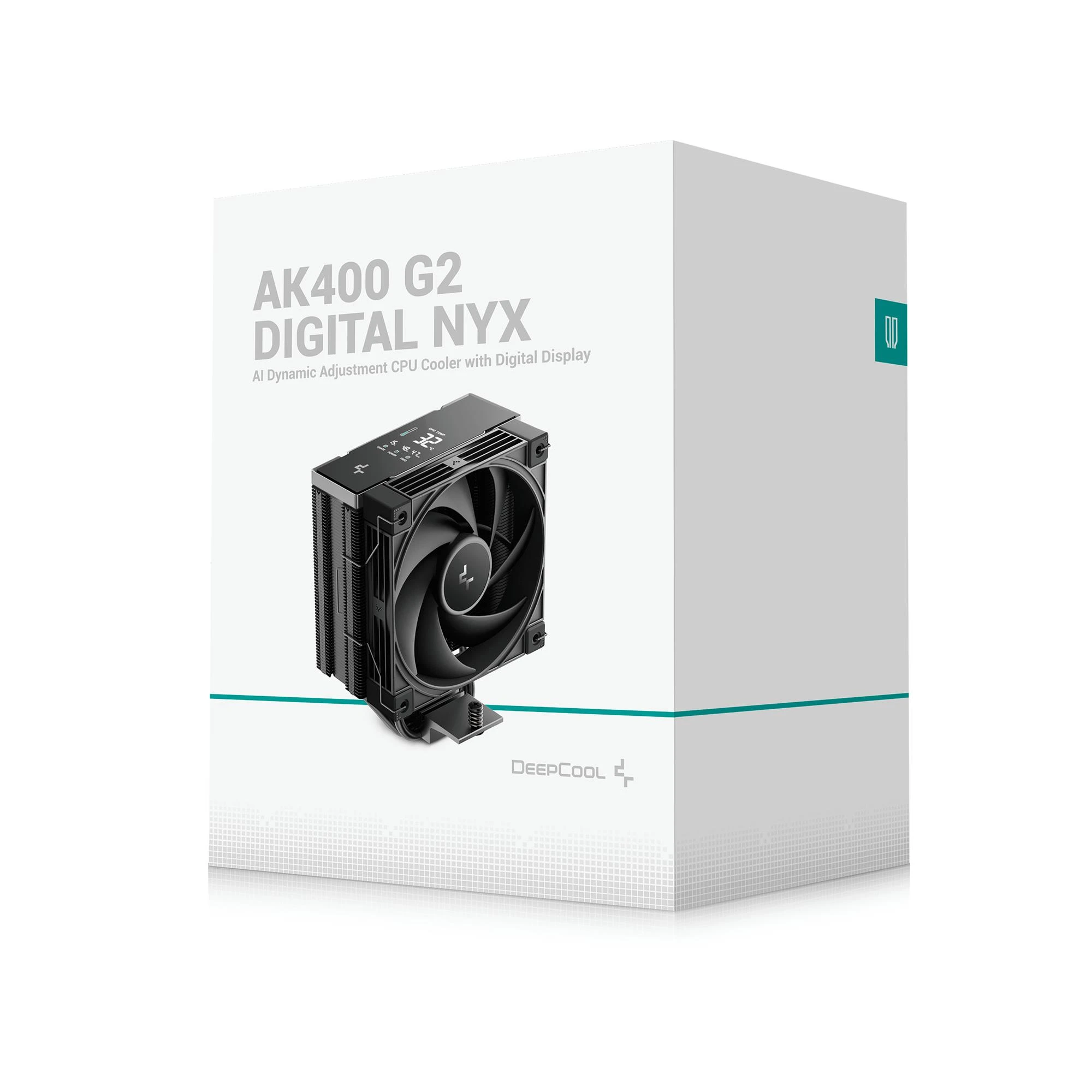 Повітряне охолодження DeepCool AK400 G2 Digital NYX Black (R-AK400G2-BKNNMN-GJD-1) Охолодження image 3