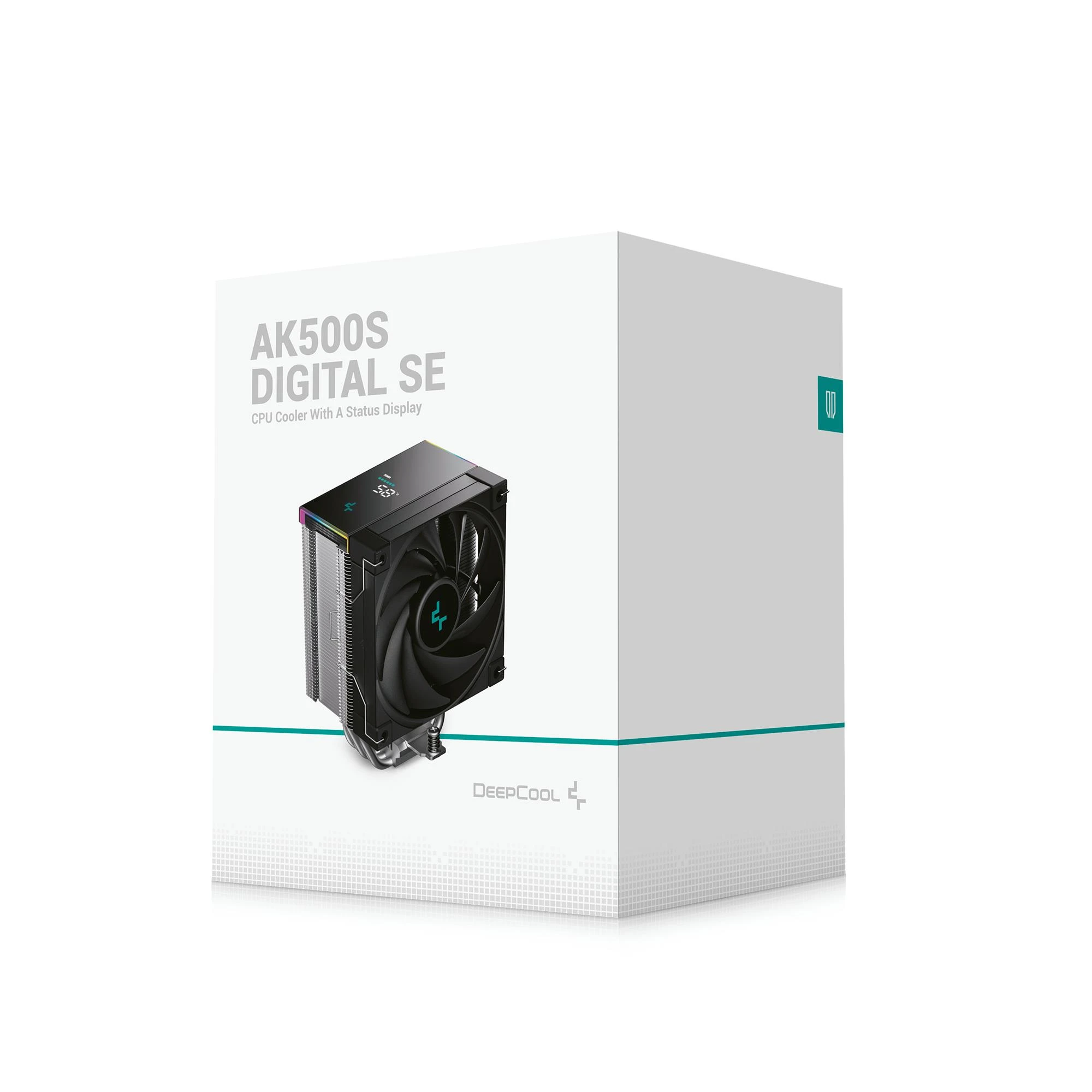 Повітряне охолодження DeepCool AK500S Digital SE Black (R-AK500S-BKADMN-GJD) Охолодження image 1