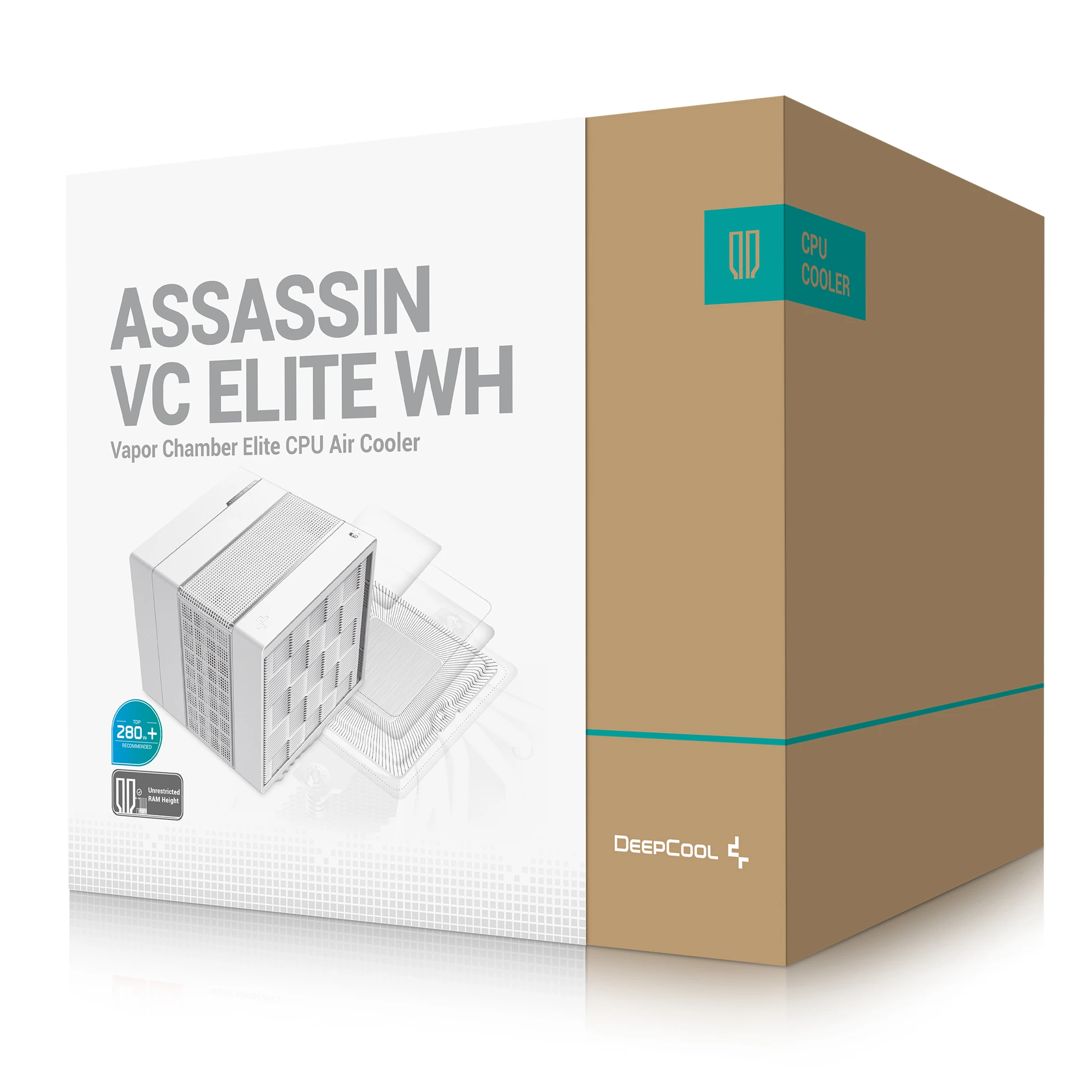 Повітряне охолодження DeepCool Assassin VC Elite WH (R-ASN4-WHNVNN-GJD) Охолодження image 4