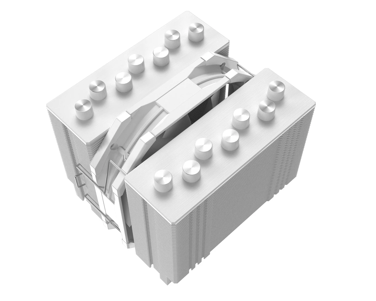 Повітряне охолодження ID-Cooling SE-207-XT Slim Snow White Охолодження image 1