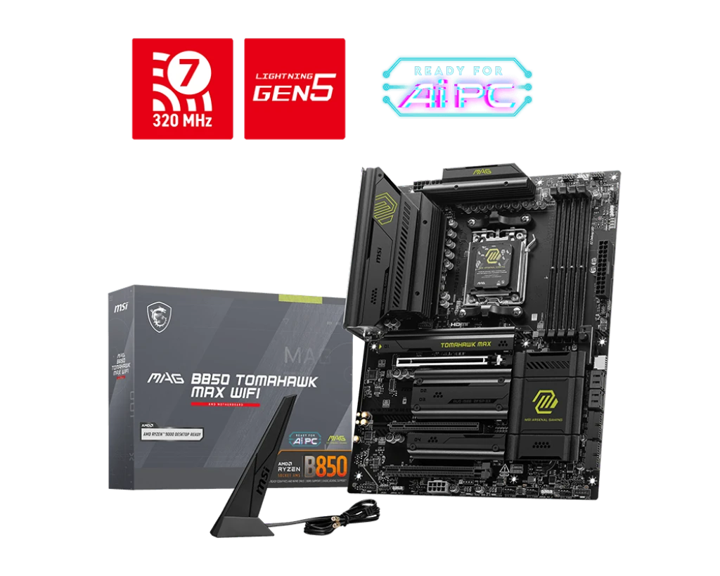MSI MAG B850 TOMAHAWK MAX WIFI Материнські плати image 1