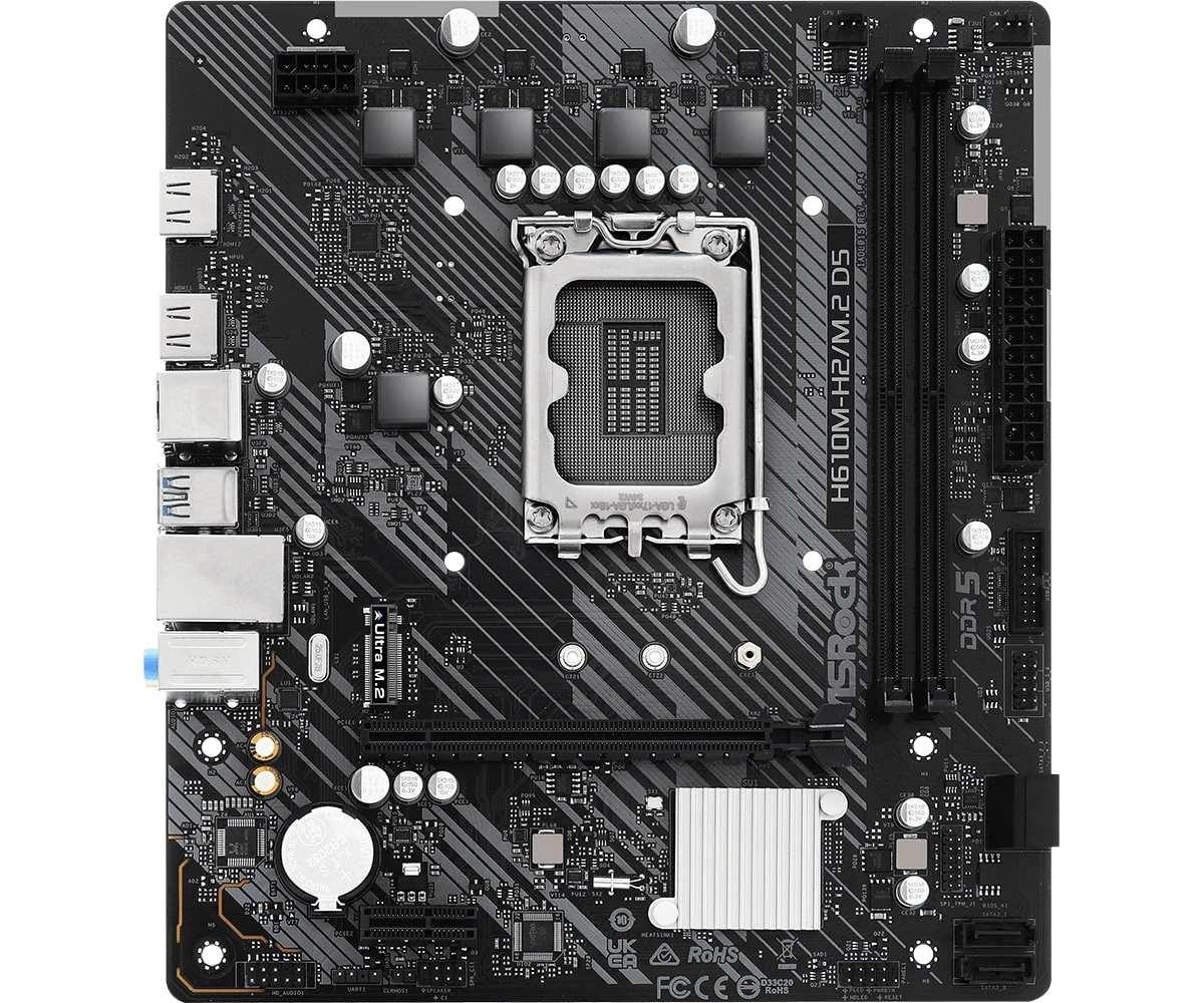 ASRock H610M-H2/M.2 D5 Материнські плати image 1