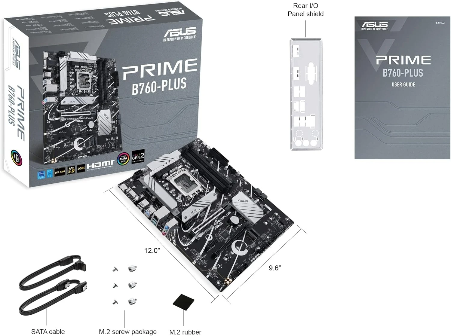 Asus Prime B760-Plus Материнські плати image 2