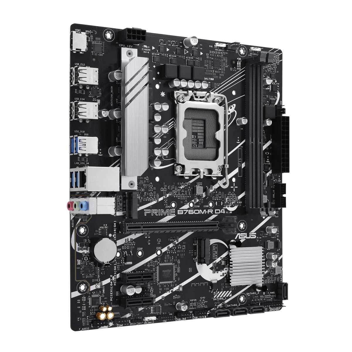 Asus Prime B760M-R D4 Материнські плати image 1