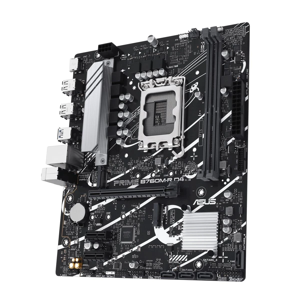 Asus Prime B760M-R D4 Материнські плати image 3