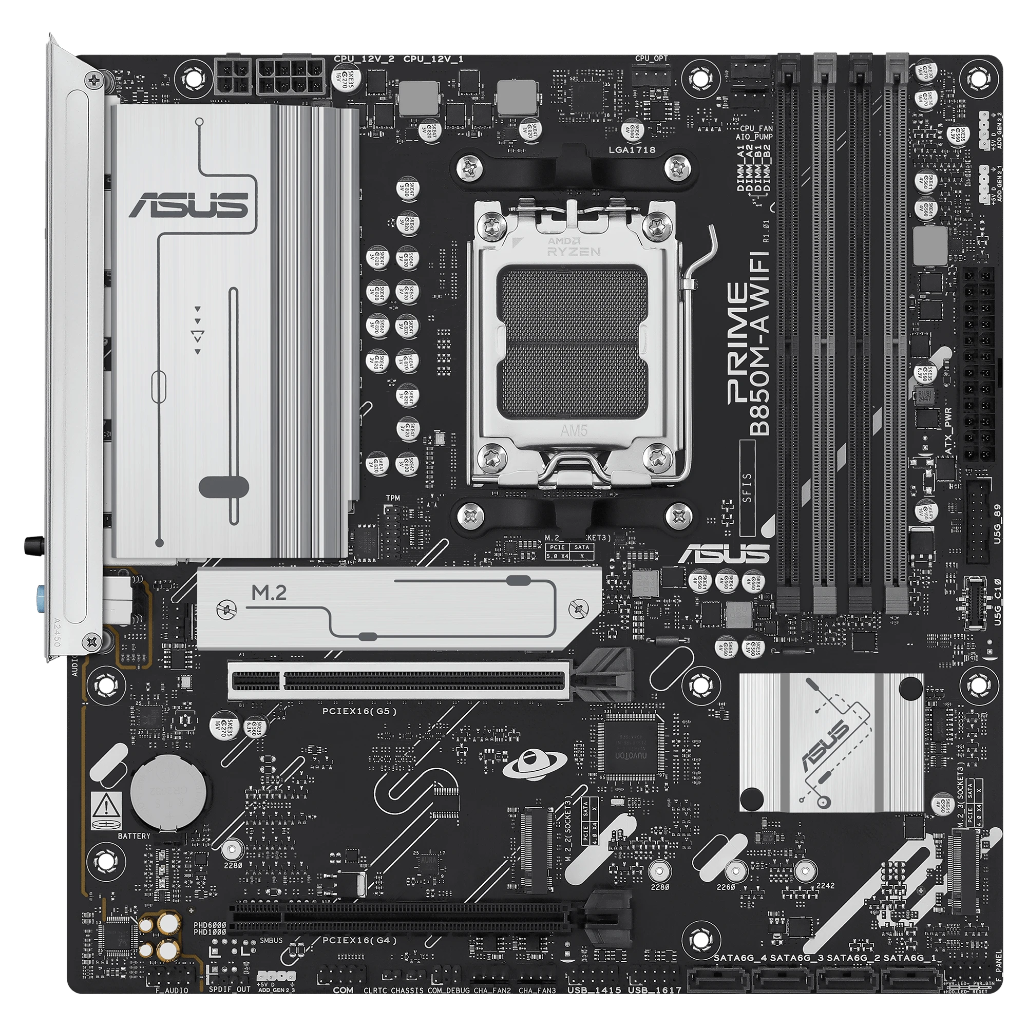 Asus Prime B850M-A WiFi Материнські плати image 4