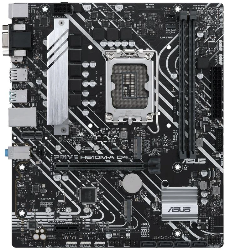 Asus Prime H610M-A D4-CSM Материнські плати image 3