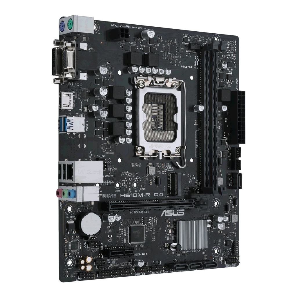ASUS PRIME H610M-R D4-SI Материнські плати image 4