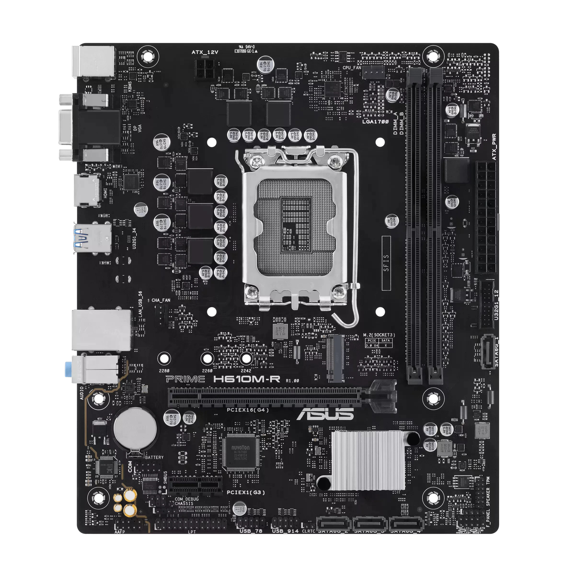 ASUS PRIME H610M-R-SI Материнські плати image 2